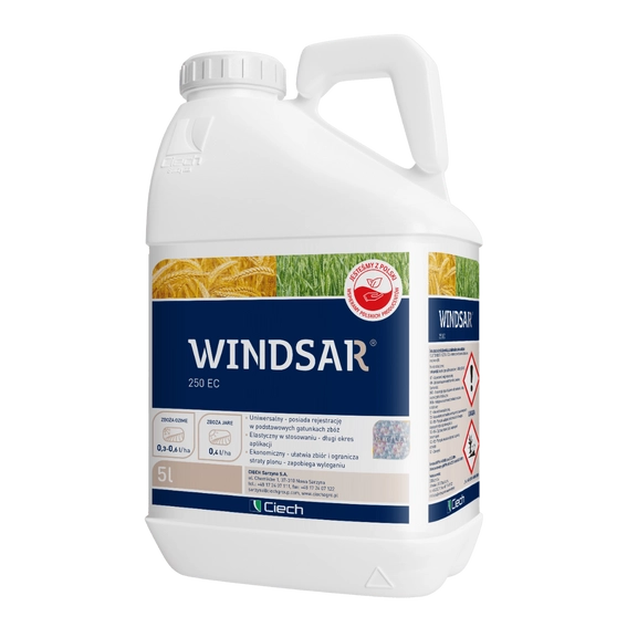 Windsar 250 EC (Trinexapac-Ethyl) 5L – Universeller Regulator für Pflanzenwachstum und Pflanzenentwicklung