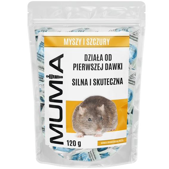 Mumia-Paste (Brodifacoum) – Rattengift und Mäusegift | 120g
