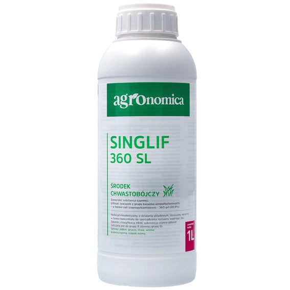 Singlif 360 SL 1 l – Glifosat 360 g/l, toplam herbisit