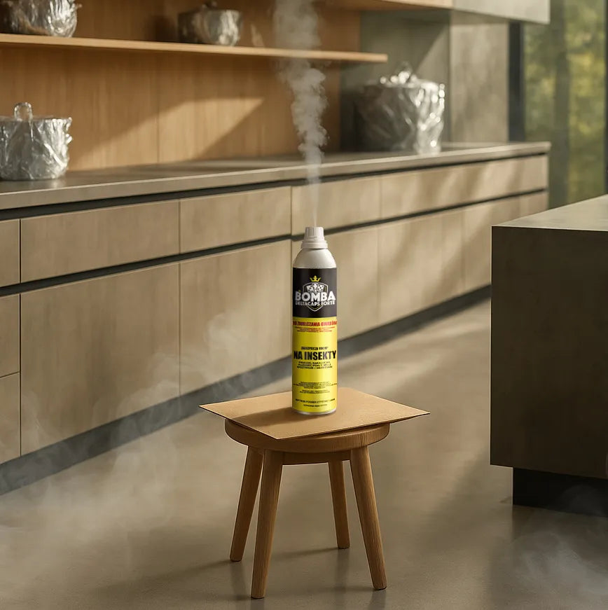 Bombe zur Vernebelung gegen Kakerlaken und Schaben – Deltacaps FORTE schützt bis zu 100 m³