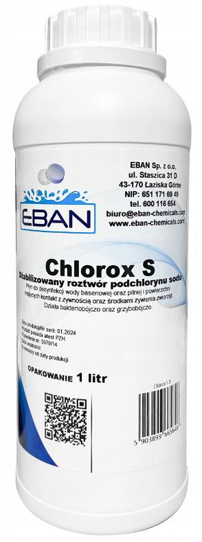 Chlorox S – Flüssigchlor – 1L