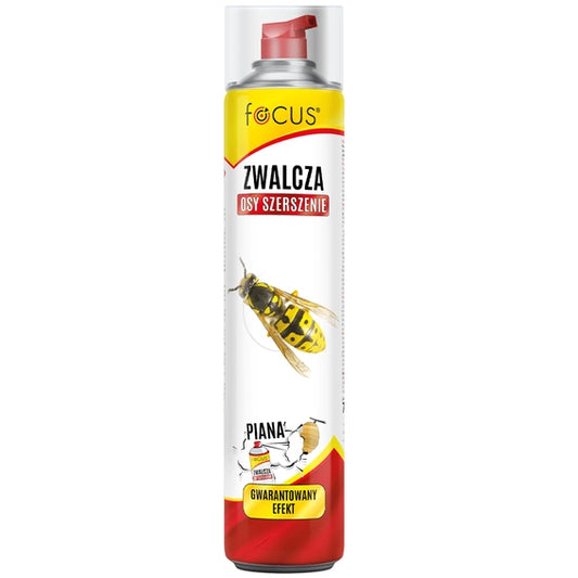 Focus Schaum zur Bekämpfung von Wespen und Hornissen 750 ml