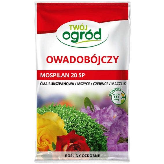 Mospilan 20 SP 10g für Zierpflanzen (Acetamiprid) Twój Ogród – Insektizid