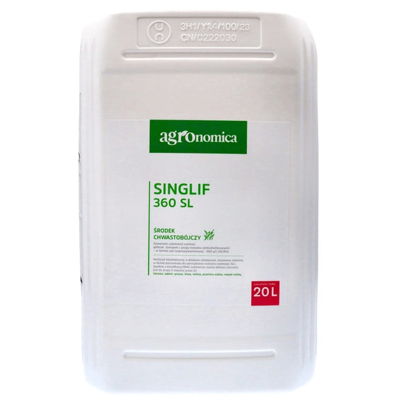 Singlif 360 SL 20 l – Glifosat 360 g/l, toplam herbisit